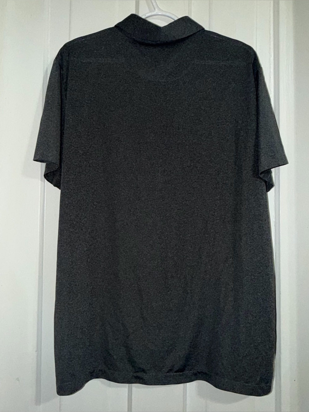 Men's size XL shirt Apt. 9 Men's Gray Polo Shirt - Picture 2 of 3